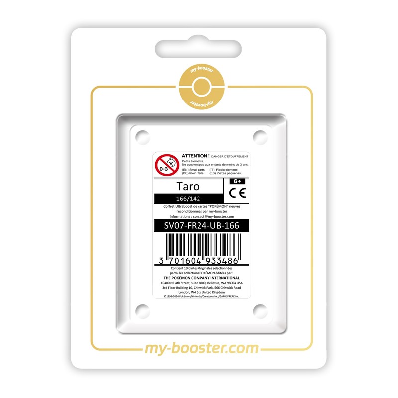 my-booster SV07-FR24-UB-166 Taro (Tara) 166/142 Secret Full Art Trainer Myboost