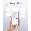 Inateck 2D Bluetooth Barcode Scanner AI Wireless QR Code W/