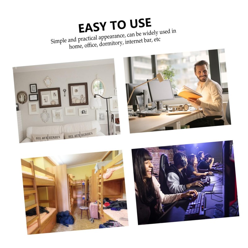 LABRIMP Adjustable Headphone Stand Hanger Clamp Hook for Gaming Headsets