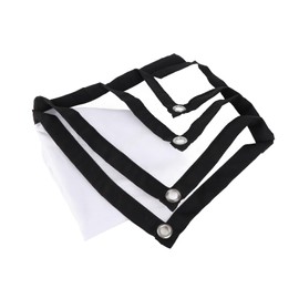 100 Inch Outdoor Projector Screen, 16:9 Wrinkle Foldable Portable Fodable HD Projection Movie Video Screens for Home Theater Conference Office, with 8 Hooks