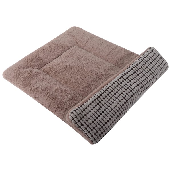 Vetasac Reversible Dog Bed Mat with Plush and Corn Velvet,Soft