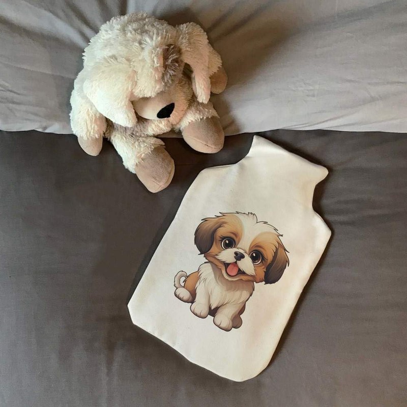 'Shih Tzu' Hot Water Bottle Cover (HW00031800)