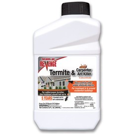 REVENGE Termite & Carpenter Ant Killer, 32 oz Concentrate, Long Lasting 5 Year Protection, Outdoor Perimeter Treatment