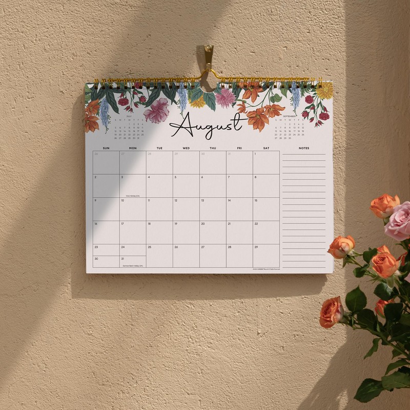 Cabbrix 2026 calendar, 18 Months 2026 wall Calendar 11"x8.5" Runs