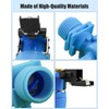 Dishwasher inlet valve & floating switch component Assembly Fit for