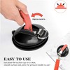 profiwoab 3 Pack Suction Cups with Straps D Ring, Heavy