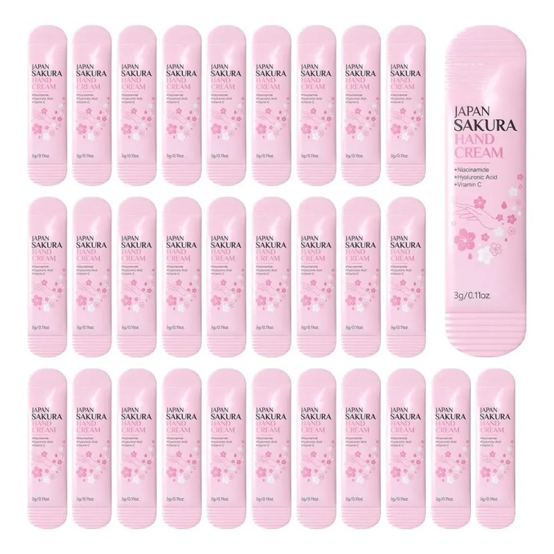 Crema De Manos Japan Sakura Hydra, Tamaño De Viaje, 30
