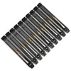 10pcs M0.9x0.225 Screw Tap High Speed Steel Drill Bits for