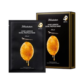 ã€"JMsolutionã€ Honey Luminous Royal Propolis Mask / Korea Facial Mask / 30ml X 10PCS / Honey Mask Sheet / Giving Skin Glow & Elasticity