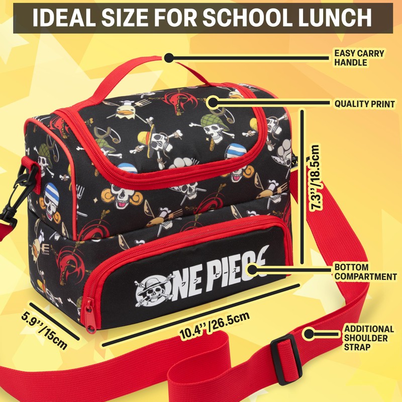 Get Trend One Piece Borsa Termica Porta Pranzo Bambini, Borsa