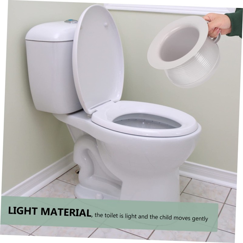 ORFOFE Covered Kids Urinal Portable Night Urine Pot Easy to