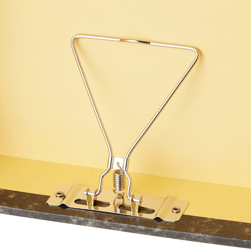 Rexel Classic Foolscap Lock Spring Box File - Black/ Green,