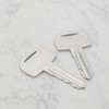 ECSiNG 10pcs 601 Ignition Keys Compatible with Sany Mini Excavator