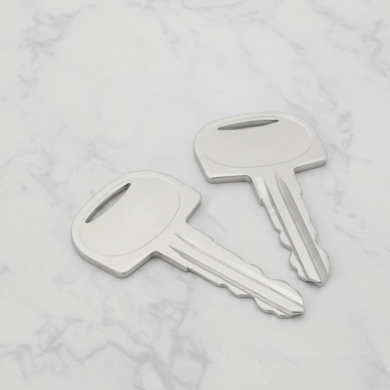 ECSiNG 10pcs 601 Ignition Keys Compatible with Sany Mini Excavator