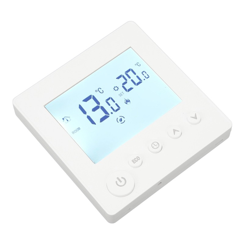 Floor Heating Thermostat Controller Programmable Control Panel LCD Display 90V‑240V
