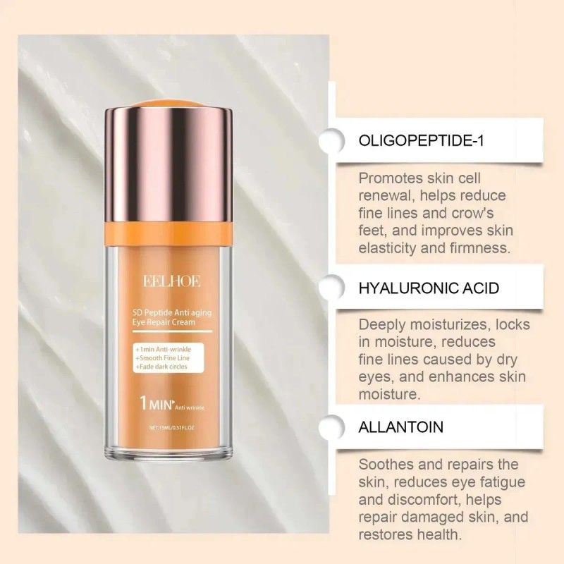 Ki Crema Reparadora De Ojos Con Péptidos 5d