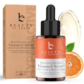 Vitamin C Face Serum - USA Made with Natural & Organic Ingredients, Skin Brightening Vitamin C Serum for Face for Women, Discoloration Correcting & An