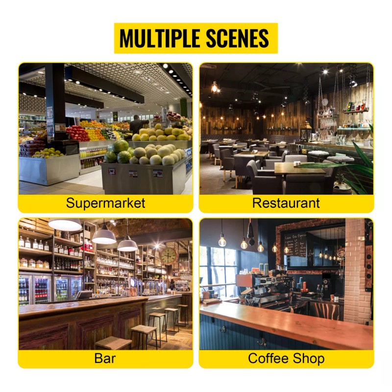 Vevor Punto De Venta /cajon De Efectivo Porta Monedas 13puLG