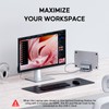 PULWTOP Vertical USB C Docking Station for MacBook Pro Air,
