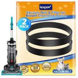 Vacuum Belt Compatible with Bissell CleanView Swivel Rewind Pet Reach Upright Vacuum 3198, 3198A, 3197, 3197A, 3196, 3195 Series, 2 Pack