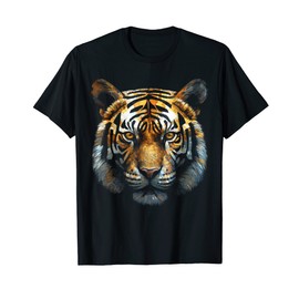 Tiger Animal Art Motif Tiger T-Shirt