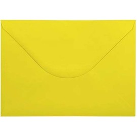 C5 Daffodil Yellow C5 Coloured Envelopes for A5 Greeting Cards Wedding Invitation Crafts 162x229mm- Pack of 10 envelopes (Daffodil Yellow)
