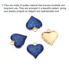 PATIKIL Heart Charm, 30Pcs Mini Lovely Heart Pendant Charm Bulk