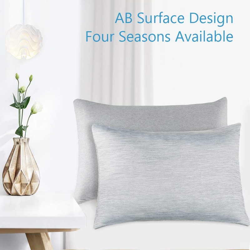 Elegear Cooling Cushion Covers, Breathable, Ultra-Soft Pillow Cases to Protect