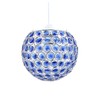 Modern Round Globe Easy Fit Pendant Shade with Small Midnight