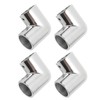 4PCS 2 Way 90 Degree Boat Hand Rail Fitting 25mm