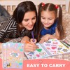 Reusable Sticker Book,Sticker Collecting Album,Sticker Collecting Book with Spatula and