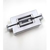 2 Pack Heavy Duty 3-Way Adjustable Hinges for 180 Degree