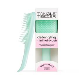 Tangle Teezer Tangle Teezer Fine & Fragile Ultimate Detangler Brush, Detangles & Reduces Breakage, Travel-Size Mini Hair Brush, Mint