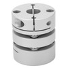 Double Diaphragm Coupling Coupler U Shaped Clamp Tight for Motor