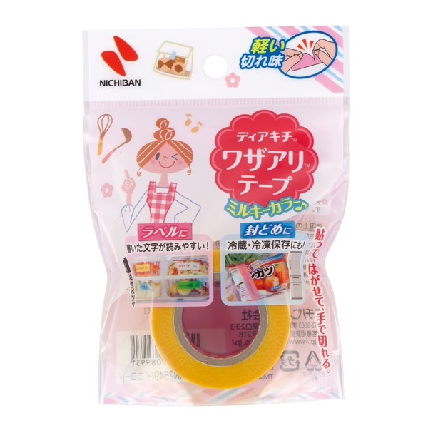 Diakichi DK-WAN2549 Wazari Tape, Milky Color, Yellow