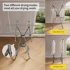 BIREN Clothes Drying Rack Heavy Duty Clothing Racks Extending Laundry