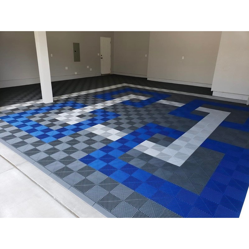 Swisstrax Ribtrax Pegged PRO Edges for Interlocking Garage Floor Tiles,