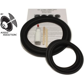 For Boston Acoustics Speaker Surround Kit For Boston Acoustics BA T930 II 2-10" and 2-6"