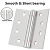 Hinges Self-Closing Door Hinges 4 inch 304 Stainless Steel Hinges