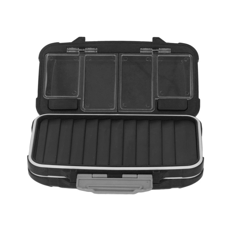 Thickened Multi Functional Fishing Tackle Box Double Opening 4 Sided