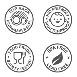 KLIFA- HONEYCOMB Series, Acrylic Plastic Honey Jar Syrup Pot with Dipper and Lid, Clear, 10.15 oz,