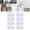 8 Set Stainless Steel Magnetic Door Catch Cupboard Closet Cabinet