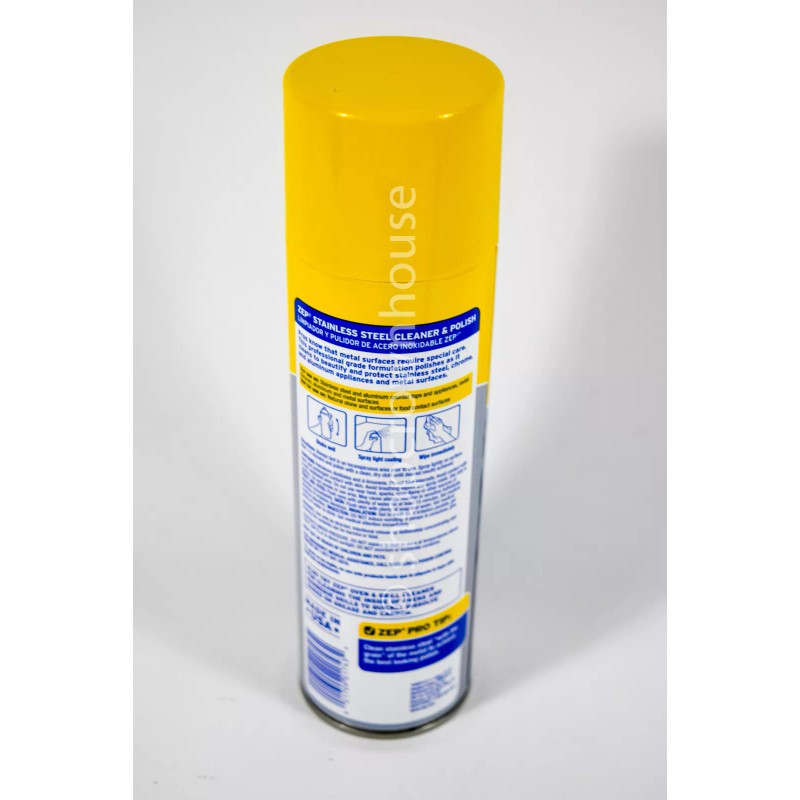 Zep 1 Zep Commercial Stainless Steel Polish, 14oz Aerosol Spray