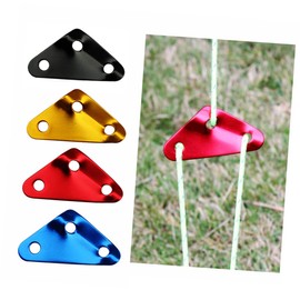 Kisangel 24pcs Tent Rope Buckle Aluminum Alloy Camping Wind Rope Adjusters Tent Fasteners for Hiking Backpacking and Outdoor Activities Anti Easy to Adjust