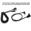 DYTDIEYINGTU 2.5mm-Type c Shutter Release Connection Cable for Sony Camera