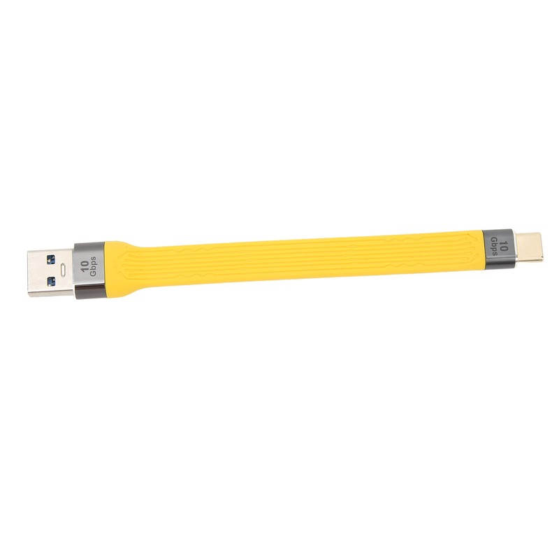 USB Male to Type C Male Cable 10Gbps 5A 13.8cm