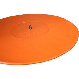 Isolate IT Sorbothane Hi-Fi Audiophile Grade Turntable Mat - 11.25" (28.6cm) (3mm, Orange)
