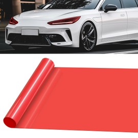 Aoling Headlight Film, 11.8 x 47.2 inches (30 x 120 cm), Durable PVC Film, Eyeliner Film, Car Wrapping Film, Automobile, Motorbike, Headlight, Tail Light, Fog Light, Sticker, UV Protection, Easy