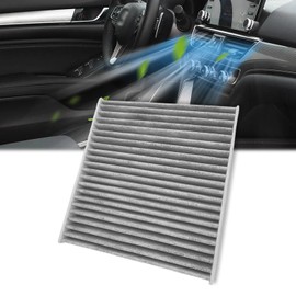 CP134 (CF10134) Filtro de aire de cabina premium incluye carbón activado, compatible con Honda CRV, Honda Accord, filtro de aire de cabina Honda Civic