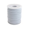 JESEP YONG 6mm White Flat Elastic Band for Sewing 1/4